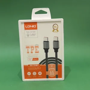 کابل شارژ  LDNIO 60W USB-C_USB_C