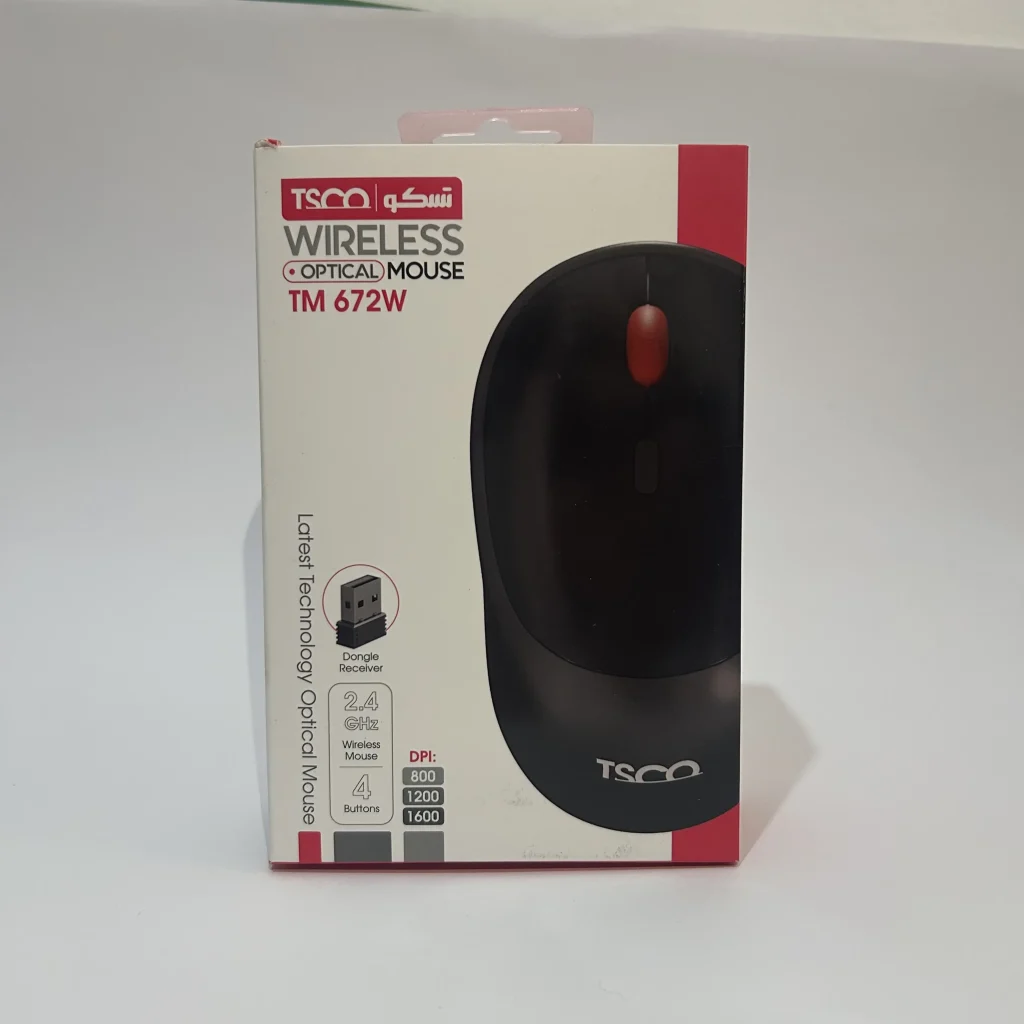 ماوس بی سیم تسکو مدل TM672W